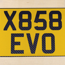 Evo 8 plates