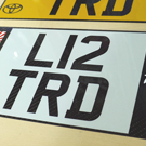 Celica Gen 7 TRD Sports M plates