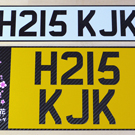 Skyline R32 GT-R plates